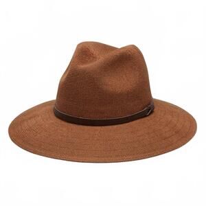 NEW WYETH women's winona fedora hat in honey